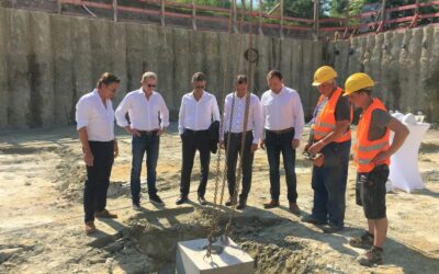 Grundsteinlegung im Urbanen Leben am Papierbach