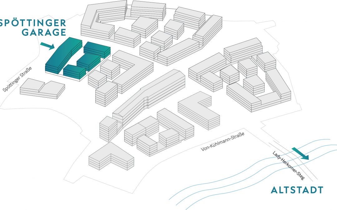 Die spöttinger garage geht in den betrieb