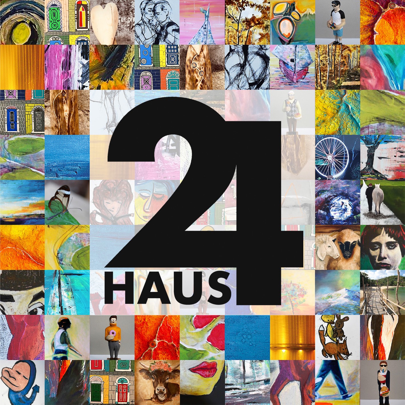 Adventsausstellung "Vielfalt des Kunstvereins Haus24"